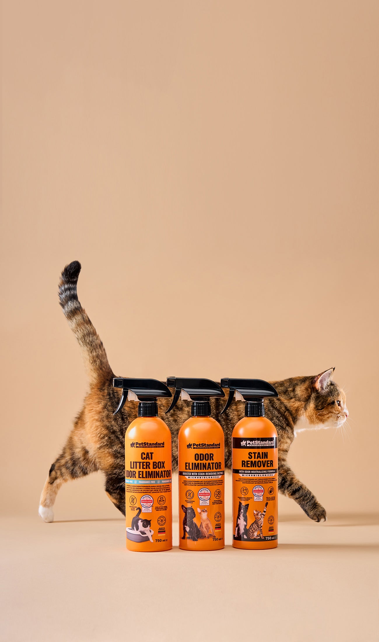 PROFESSIONAL<br>
ODOR & STAIN REMOVERS